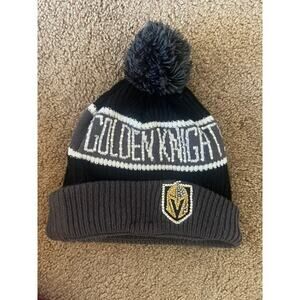 Vegas Golden Knights Blingy beanie warm cozy Las Vegas hockey winter